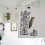 Valgusküllased näituseruumid. Täitevalgus. Nestor Ljutjuki näitus Poeetiline punane raamat